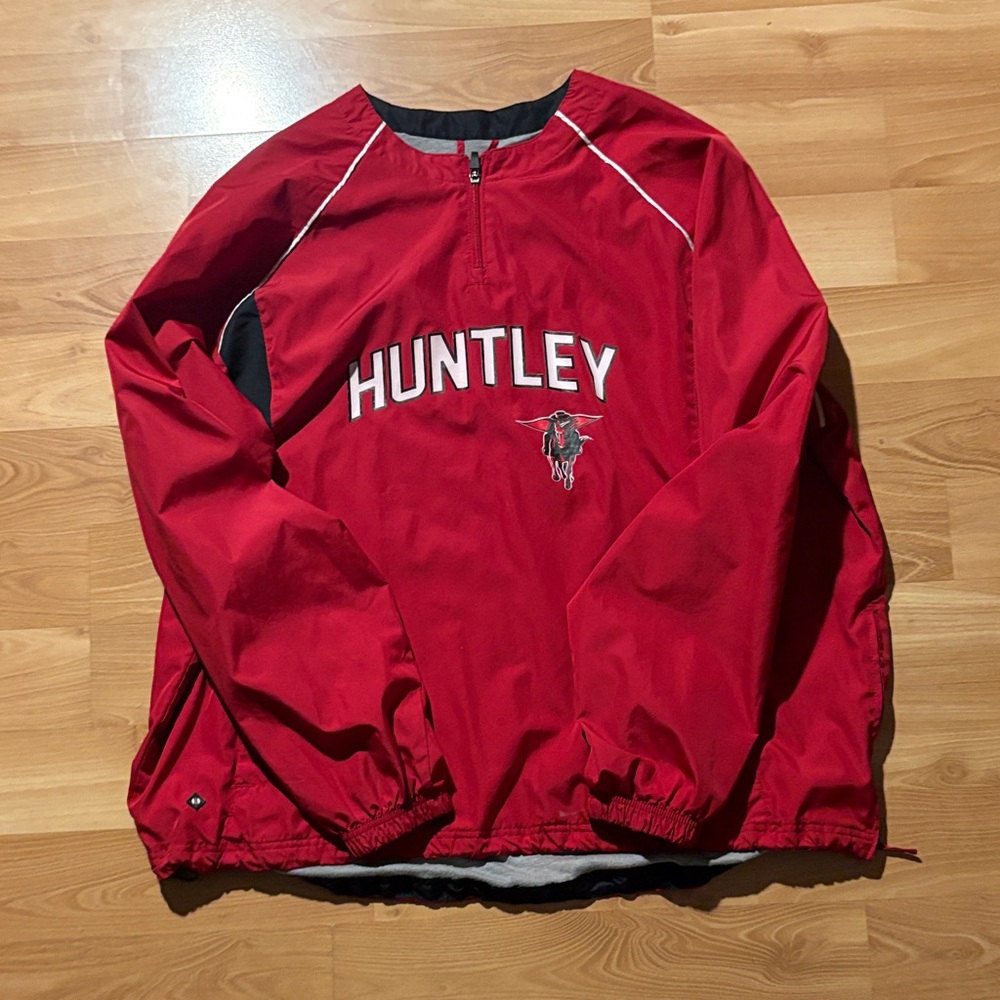 Holloway Red and Gray Pullover Jacket